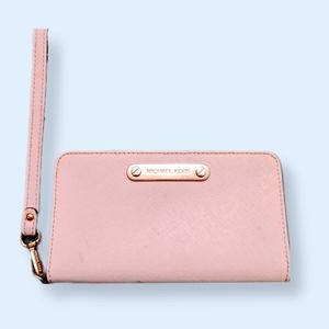 Michael Kors Leather Wrist Wallet